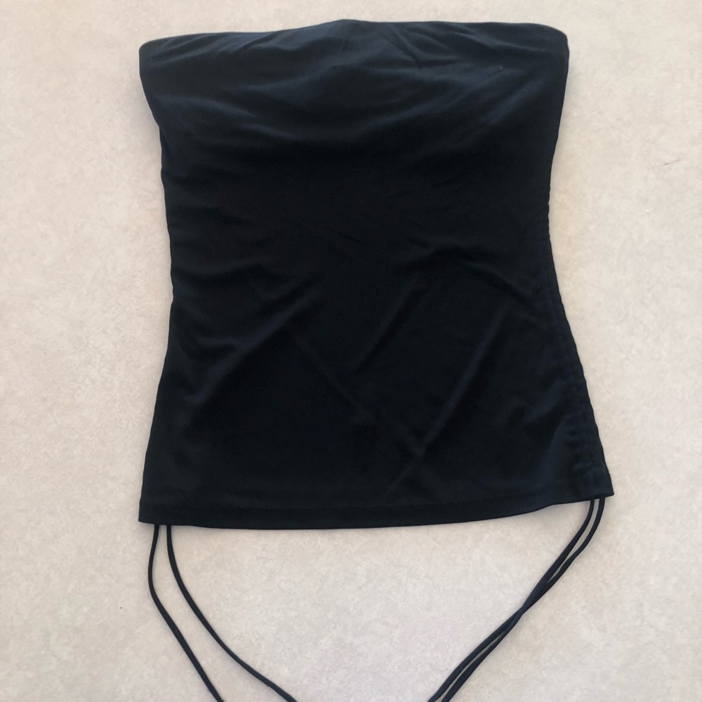 Sexy black tube top